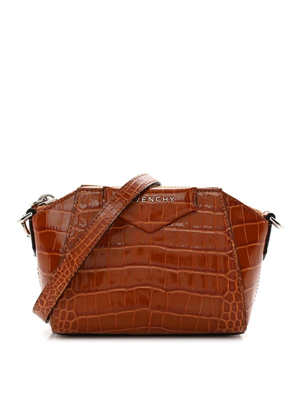 Givenchy Calfskin Crocodile Embossed #341068G69B